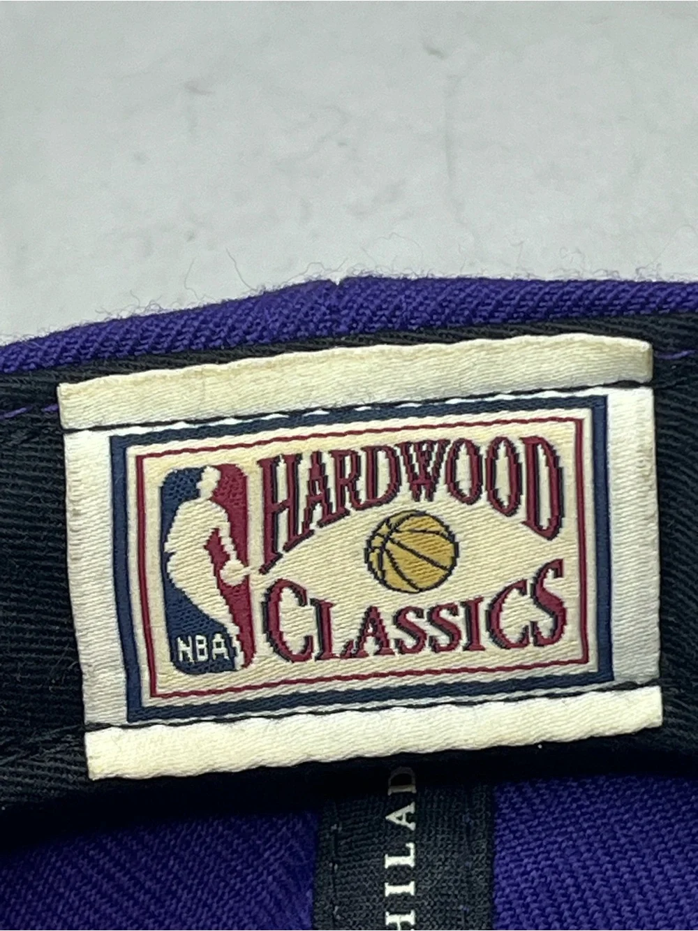 Los Angeles Lakers Mitchell & Ness Hardwood Classics Snapback Hat NBA Purple